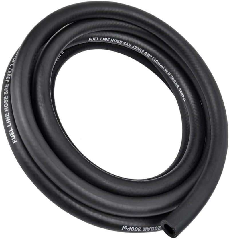 SANEMBER 5/16 Inch (8mm) ID Fuel Line,10FT Push Lock NBR Rubber Hose,Fuel Line Hose for Automotive Fuel Systems Engines (5/16" ID 10Ft) - Image 1